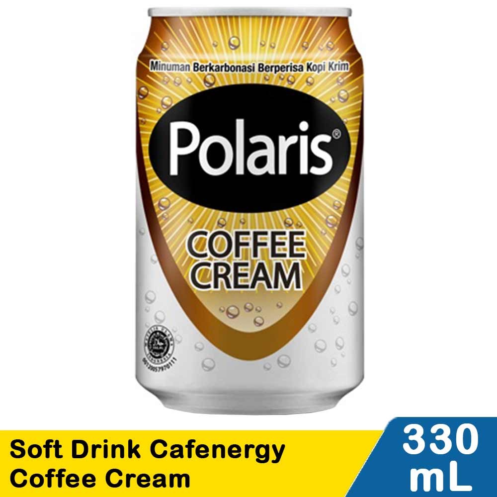 POLARIS SOFT DRINK CAFENERGY COFFEE CREAM 330mL