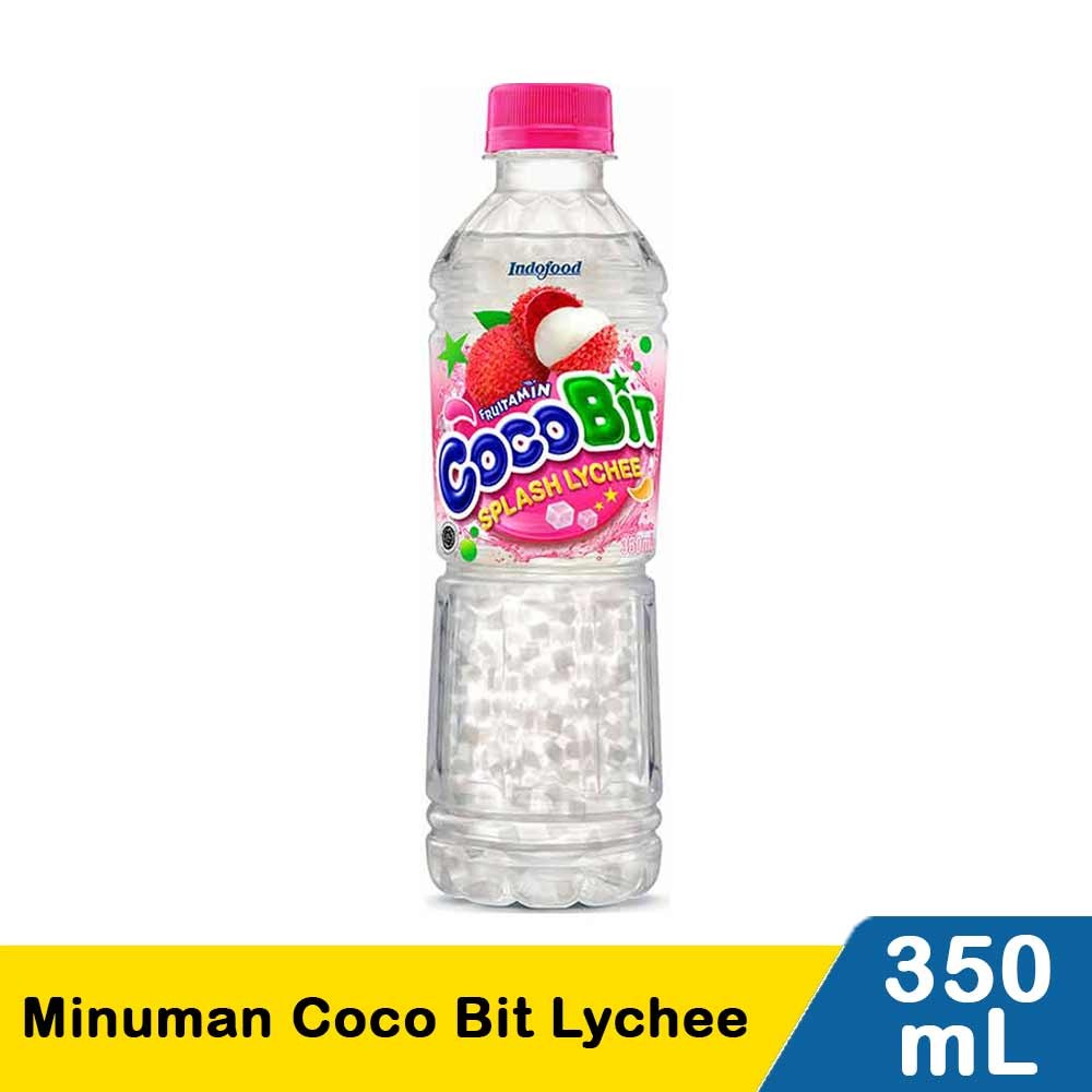FRUITAMIN MINUMAN COCO BIT LYCHEE 350mL