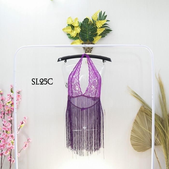 Sleep Dress Purple Lingerie + Underwear Premium SL25D