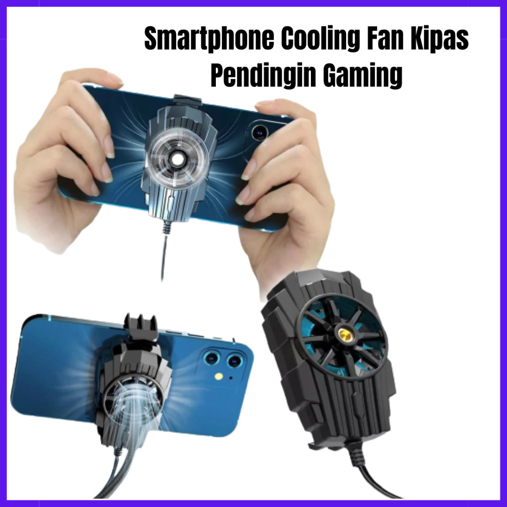 Piongpiaa - Pendingin hp Gaming Cooler Mobile Phone Game Cooling pad cooler hp cooler handphone kipa