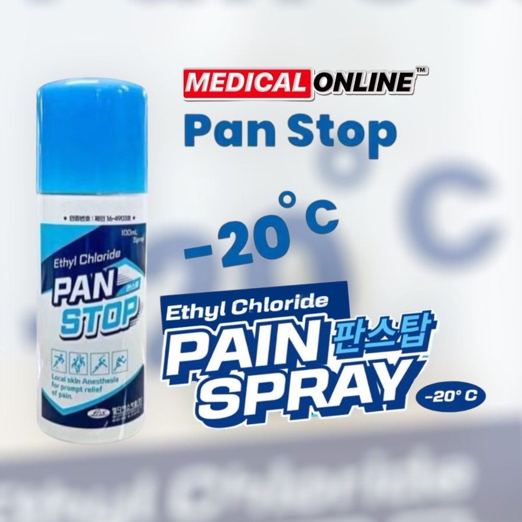 ETHYL CHLORIDE PAN STOP SPRAY 100 ML MEDICAL ONLINE