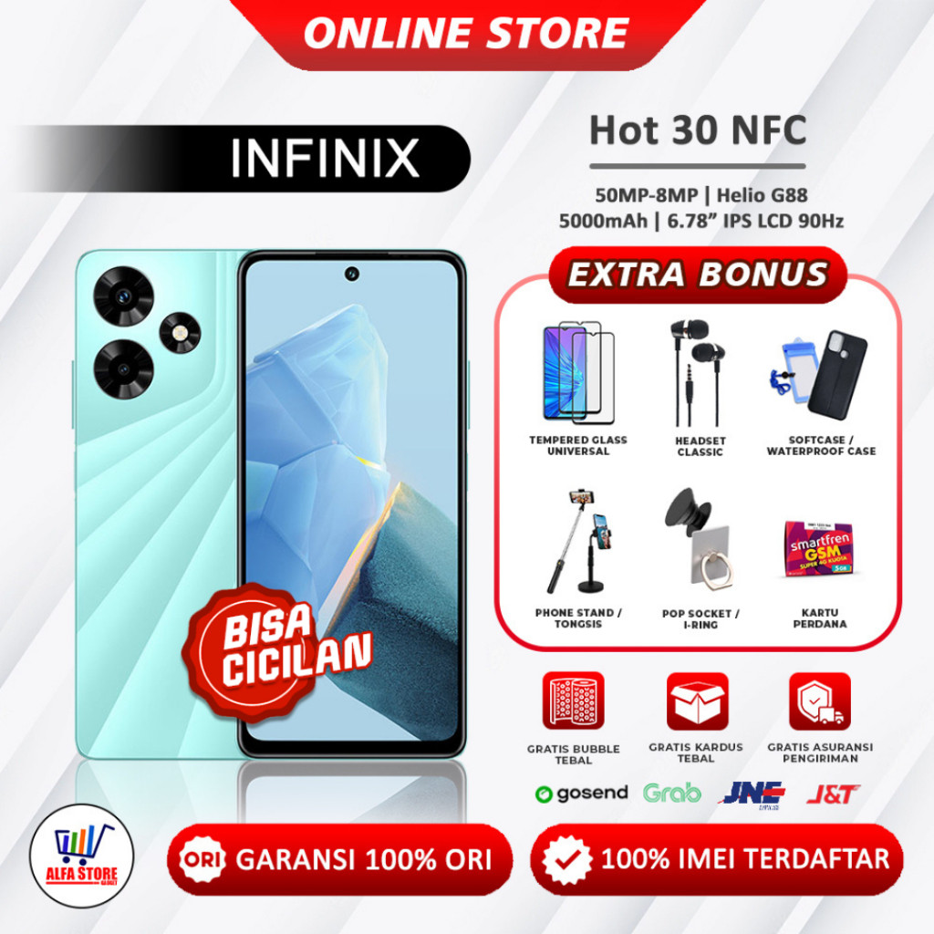 Infinix Hot 50 5G NFC ram 8/256gb hot 50 4G ram 6/256gb hot 50 ram 8/128gb infinix Hot 30 NFC ram 8/