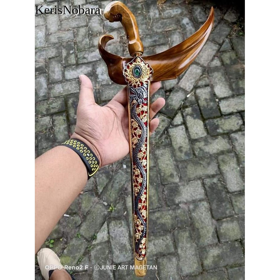 WARANGKA KERIS LADRANG SURAKARTA PENDOK TOPENGAN MEWAH KNB4