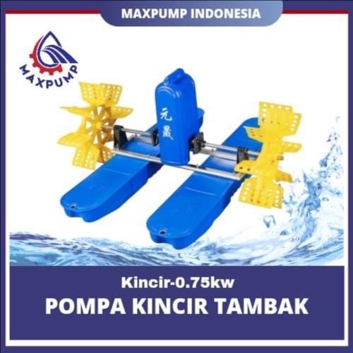 Pompa Kincir Tambak Pompa kincir / Pompa Sirkulasi Tambak 0.75Kw 1Hp 1phase