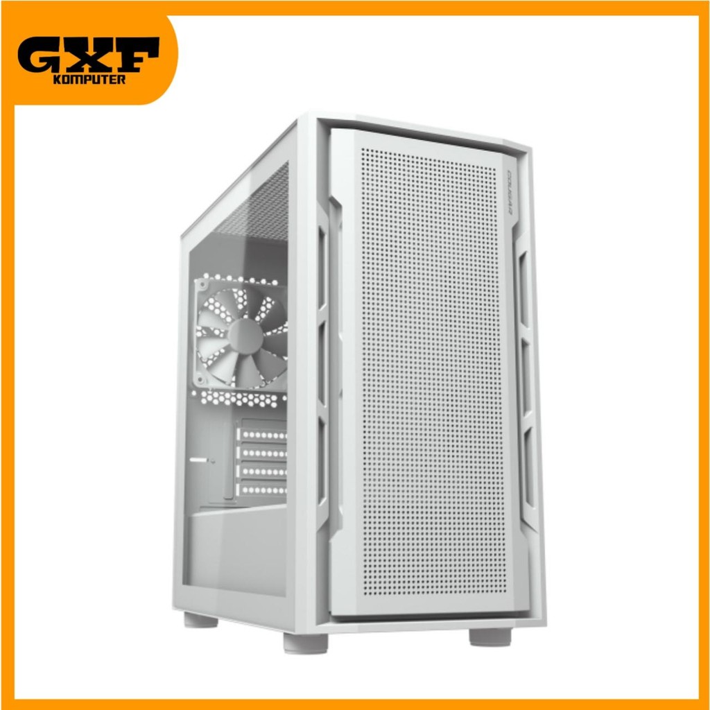 Casing Cougar Uniface White - Mini Tower - Include 1 Fan