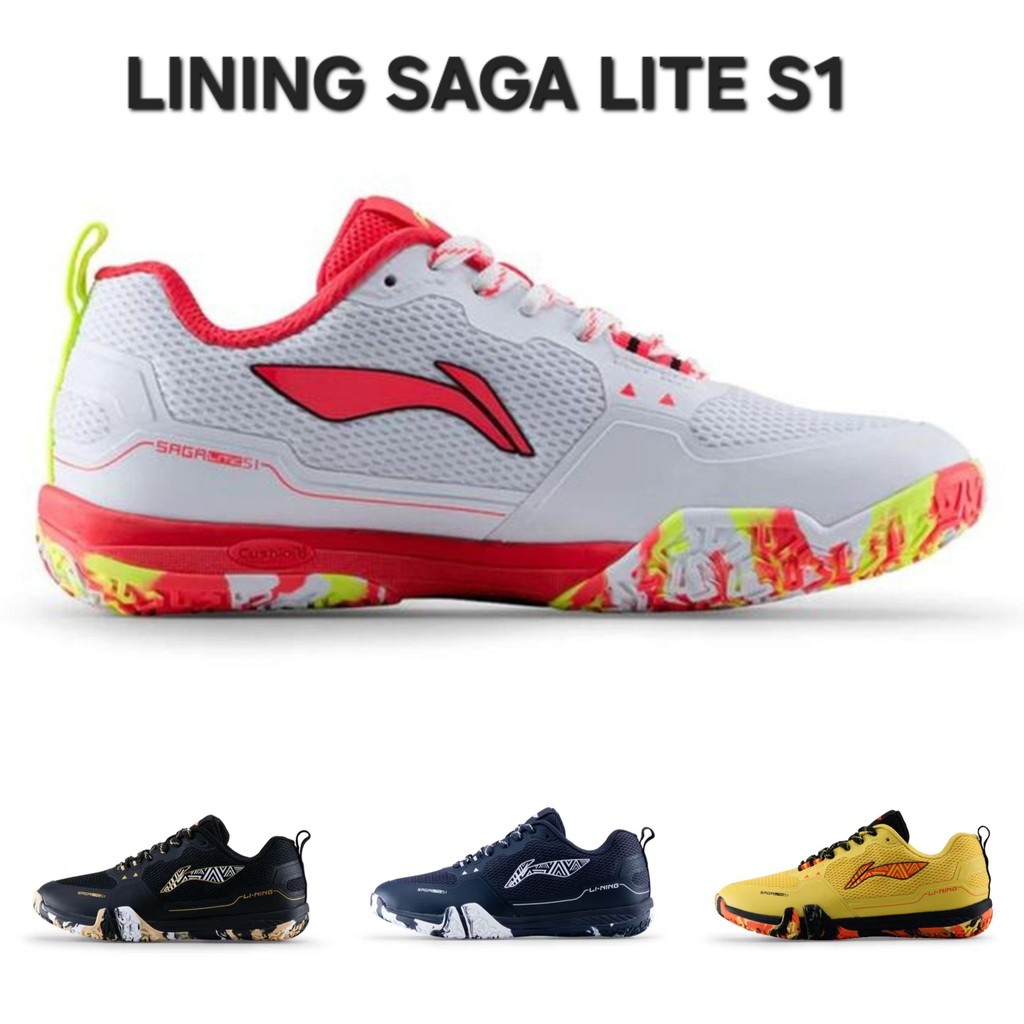 Sepatu Badminton LINING SAGA LITE S1 ORI LINING