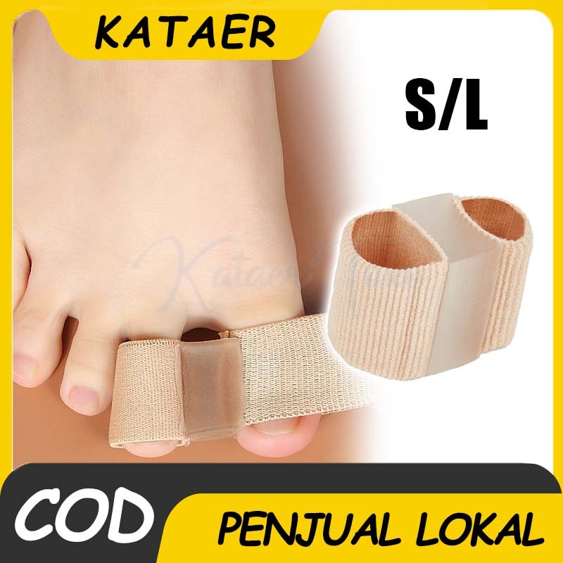 1pc Pelurus Jari Kaki Besar Mendukung Pelindung inversi Jempol Kaki Gel Pemisah Jari Kaki Bunion Cor