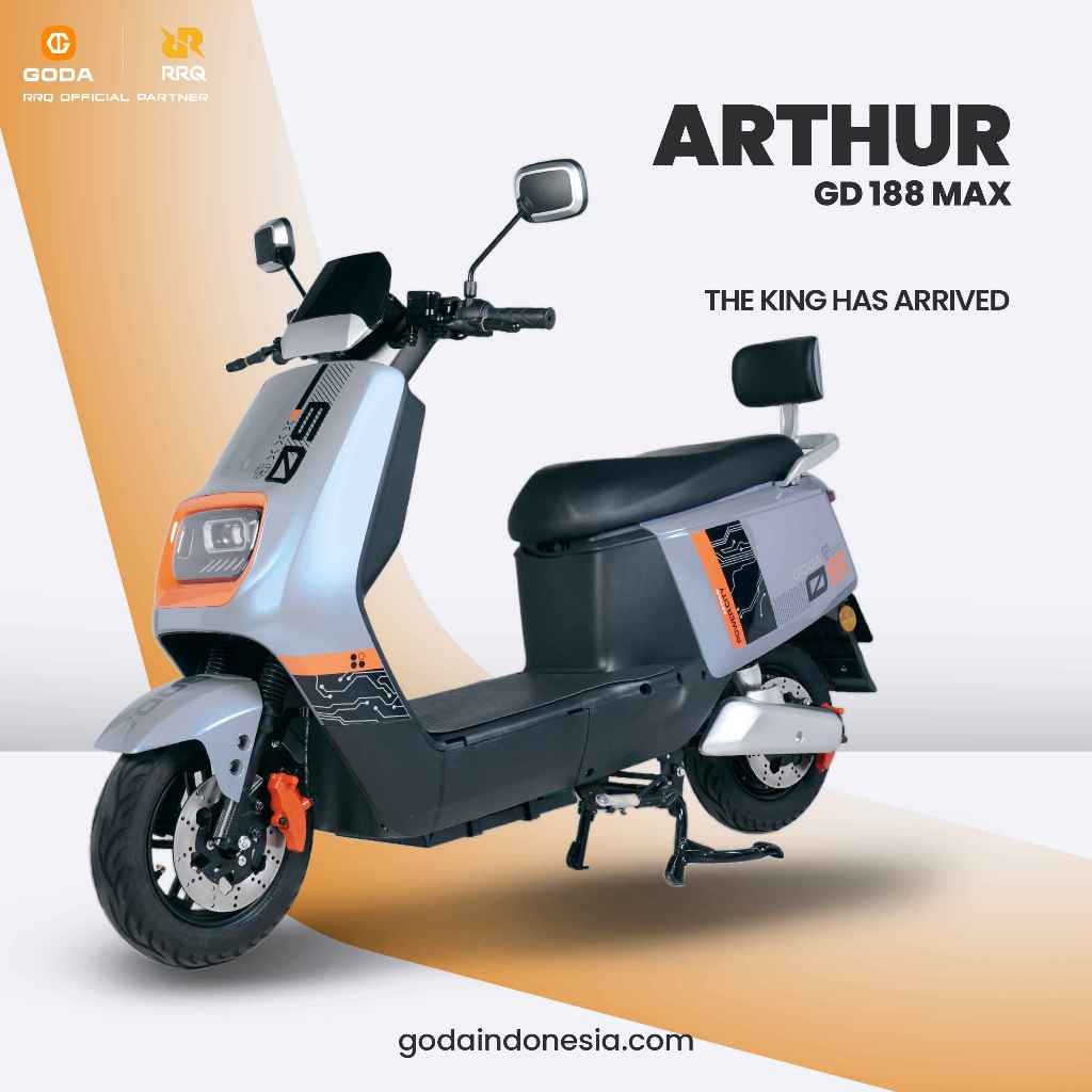 Goda - Sepeda Listrik 60 V 20 Ah 1200 W - Max Arthur GD 188