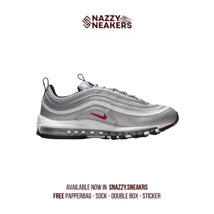 Sepatu Nike AIR MAX 97 G SILVER BULLET Sneakers Original unisex