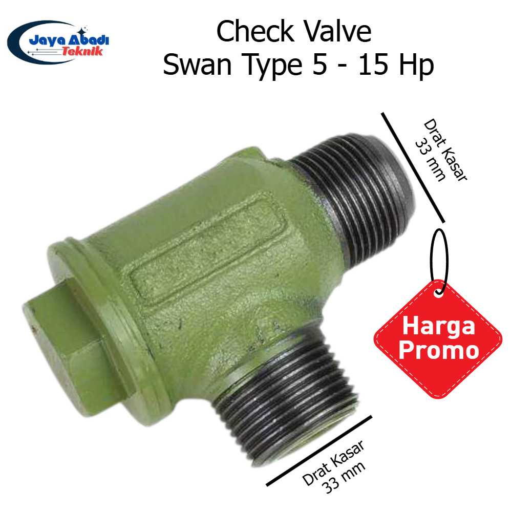 Check Valve Kompresor Swan 5 hp sampai 15 hp
