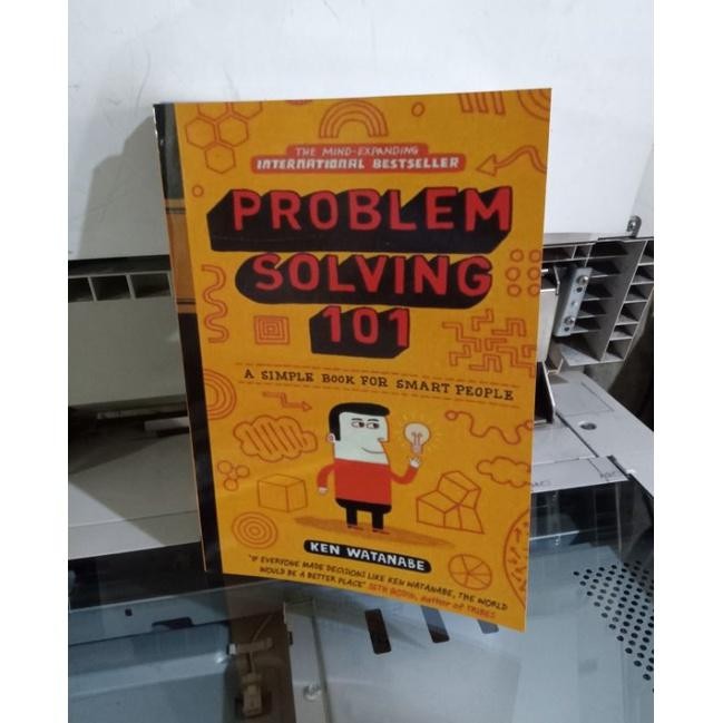 buku fisik Problem Solving 101 - Ken Watanabe