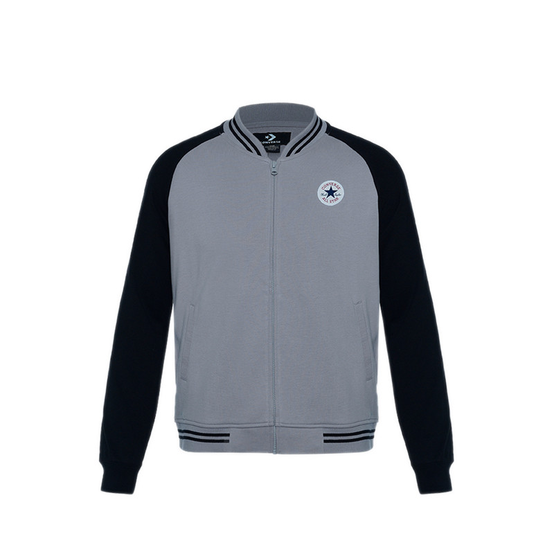 Converse Retro Prem Track Women's Jacket - Vintage Grey Heather