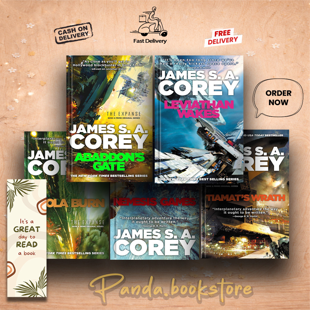The Expanse (10 book series) Leviathan Wakes | Caliban's War | Leviathan Falls | Memory's Legion by 