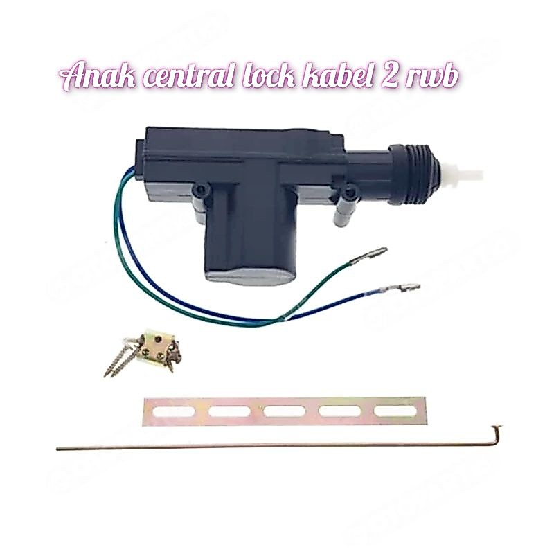 central lock mobil universal kabel 2 rwb