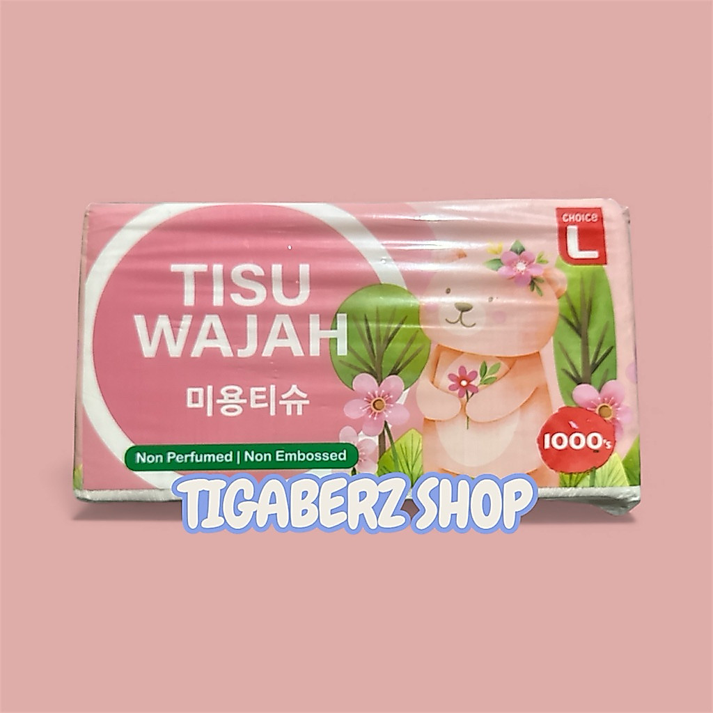 Choice L tisu wajah 1000 gram