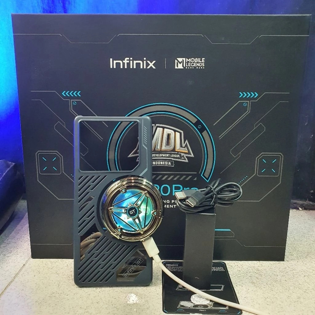 Gift Box | Softcase Infinix Gt 20pro | Fan Gaming Cooler infinix Gt 20pro |  Pendingin Hp Magnet    