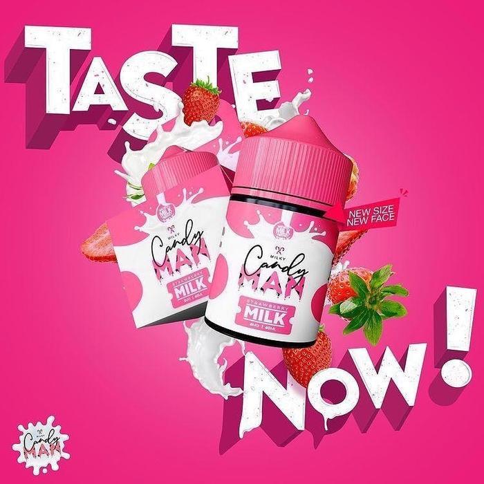 Candyman Milk Strawberry Milk 60mL by TNT x FVS - Liquid Candy Man