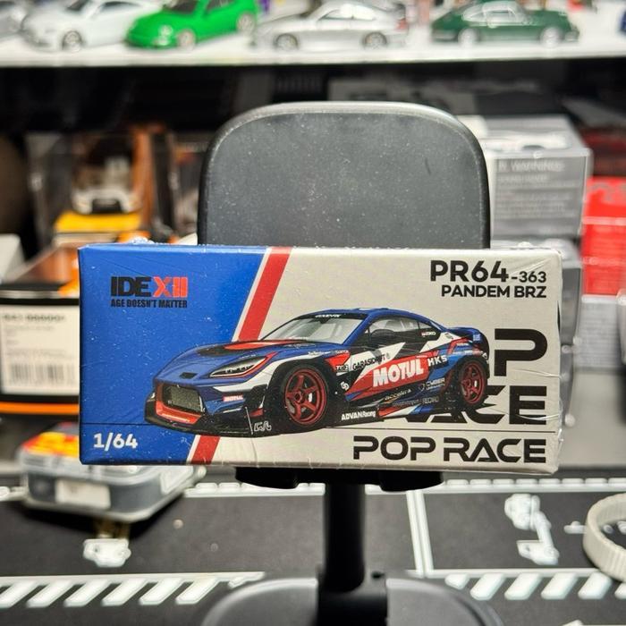 Pop Race 1/64 Subaru BRZ Pandem BRZIko IDE 2025
