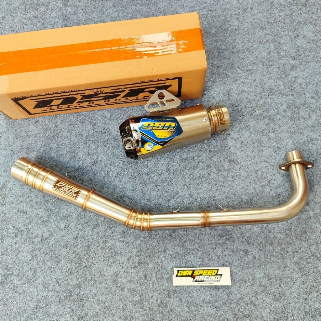 Knalpot Racing GTX RBT tipe Gp03 Original DSR-speedracing