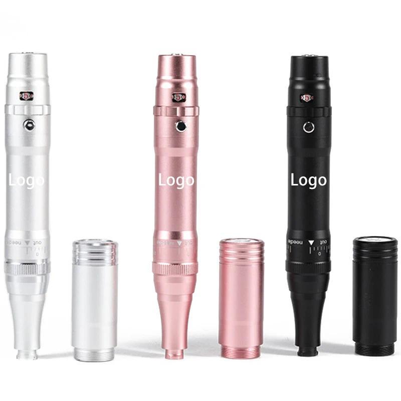 Mesin PMU Nirkabel untuk Riasan Permanen Alis, Mikroblading, Eyeliner, Bibir, Microshading, Kit Pena