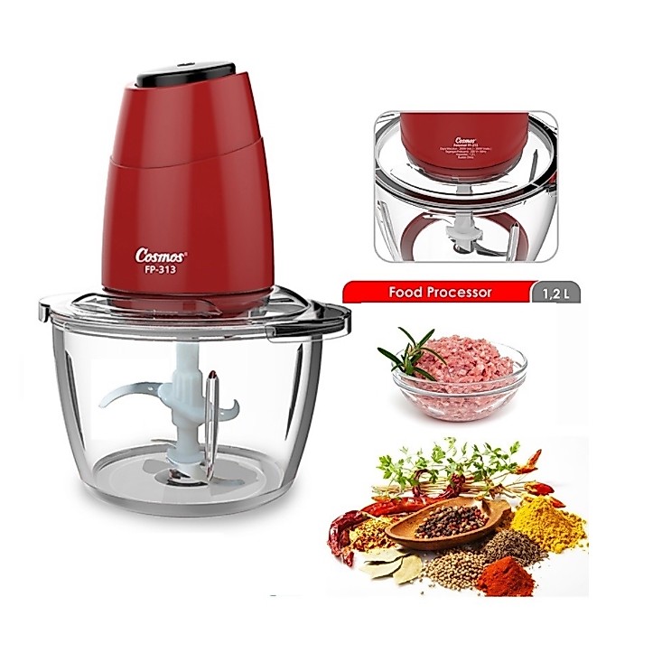 Cosmos Food Processor Cosmos FP 313 / Blender Mini penggiling Makanan