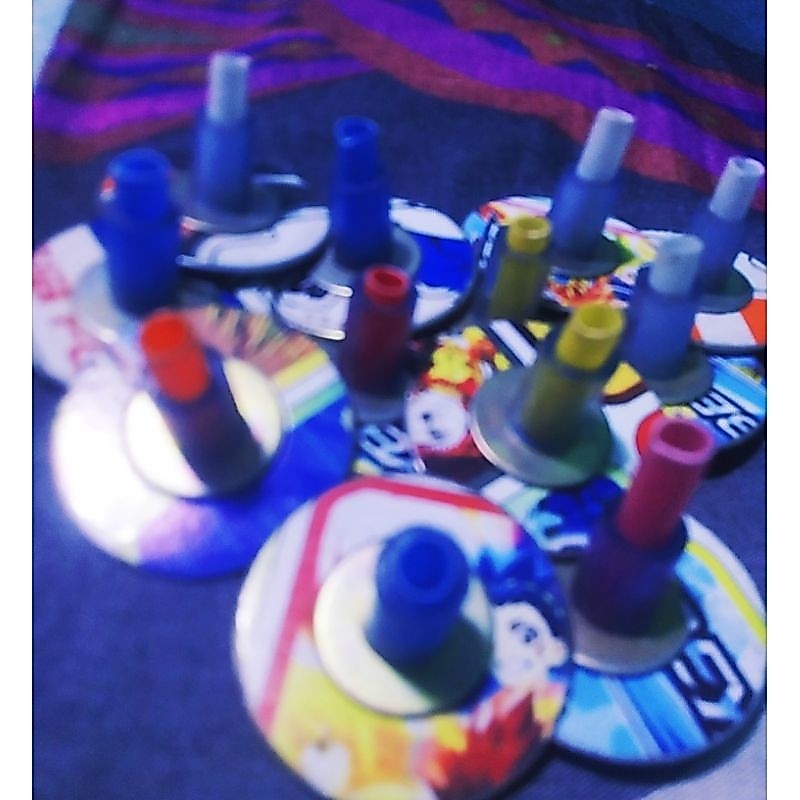 1 LUSIN/12pcs GANGSING RING BESI MODIF RANDOM UKURAN 5/8