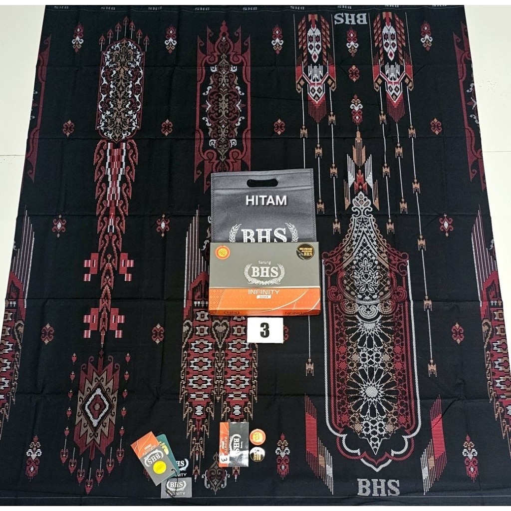 Sarung BHS INFINITY Hitam Grade Silver (Type SNA ,KJG,,KJC,PKA)
