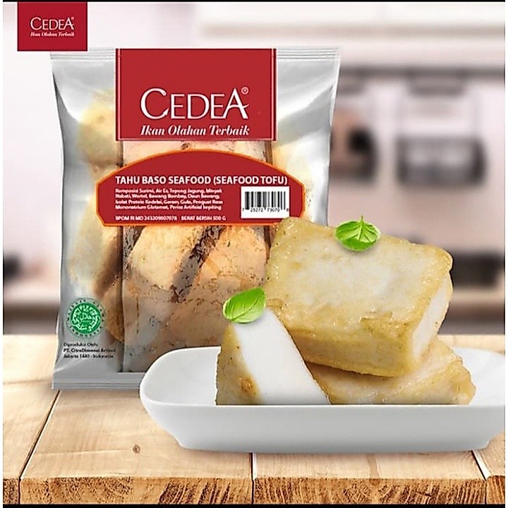 Cedea Tahu Baso Seafood 500gr / Cedea Tahu Bakso Seafood