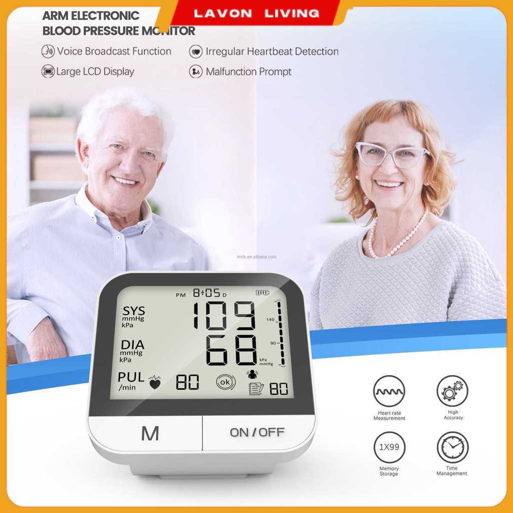 TaffOmicron Tensimeter Digital Pengukur Tekanan Darah English Voice - BMP-A7VL