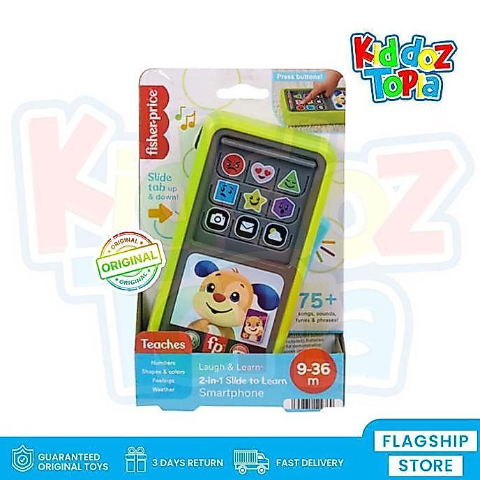 Fisher Price Laugh & Learn 2-in-1 Slide to Learn Smartphone HLY61