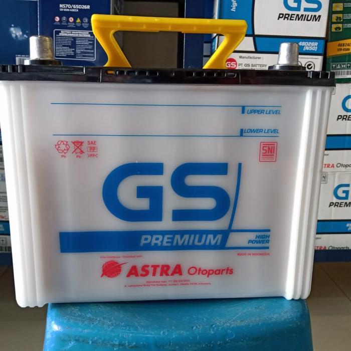 AKI MOBIL/GENSET/BATTERY GS ASTRA PREMIUM N50Z/55D26R