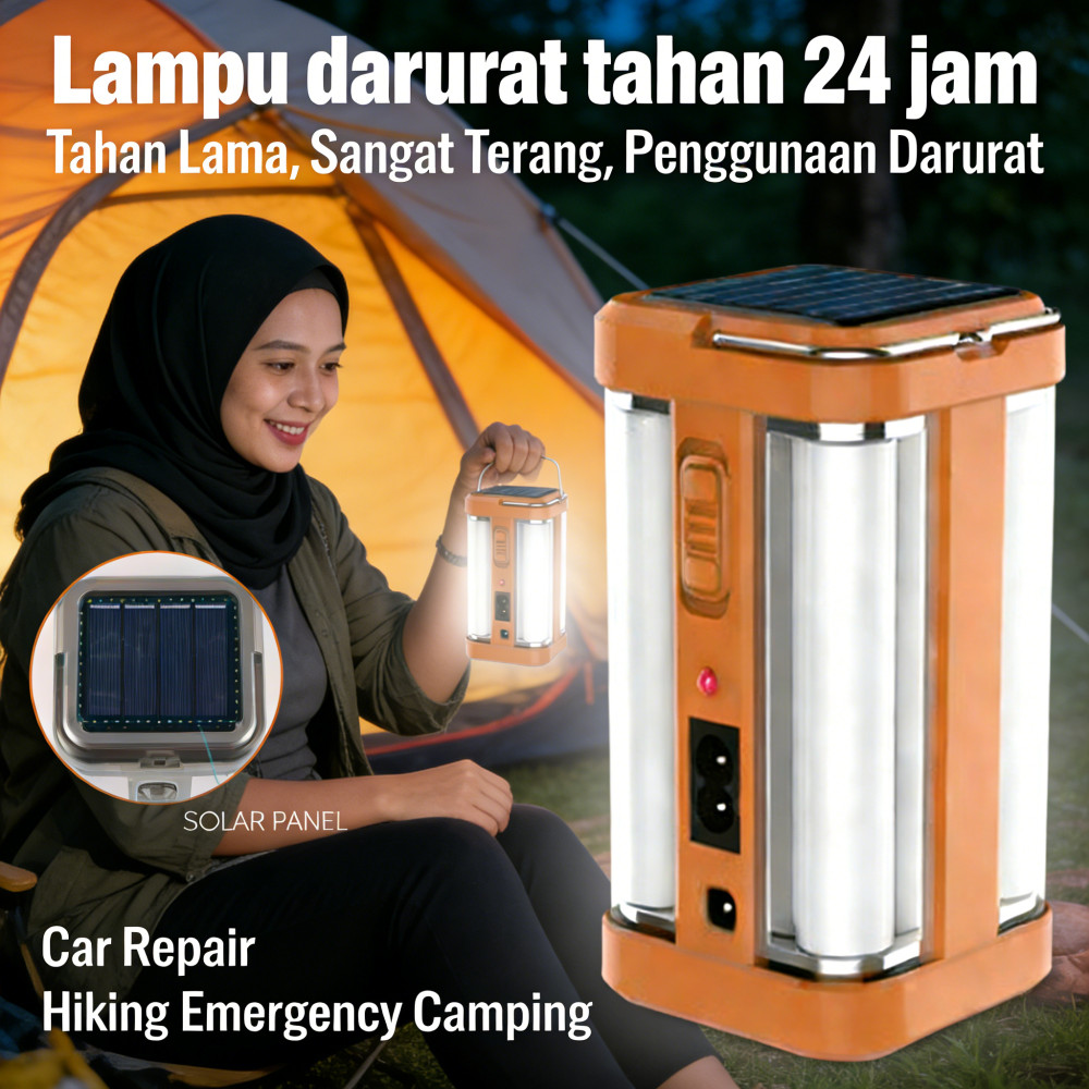 Lampu darurat super terang 24 jam / lampu case 12 jam / tahan lampu lampu emergency