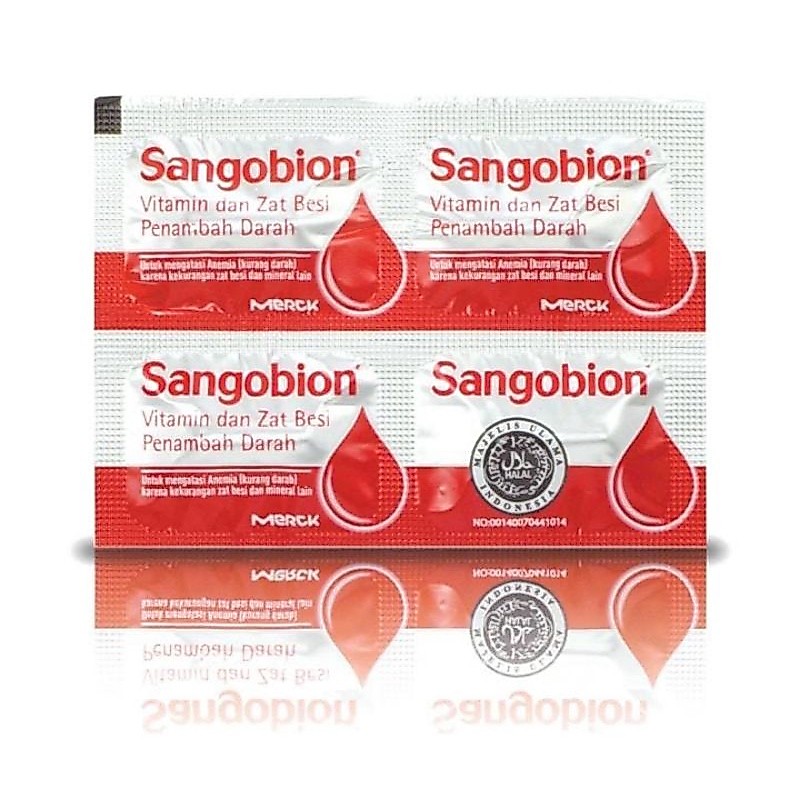 SANGOBION Suplemen Kesehatan Multivitamin 4 Kapsul