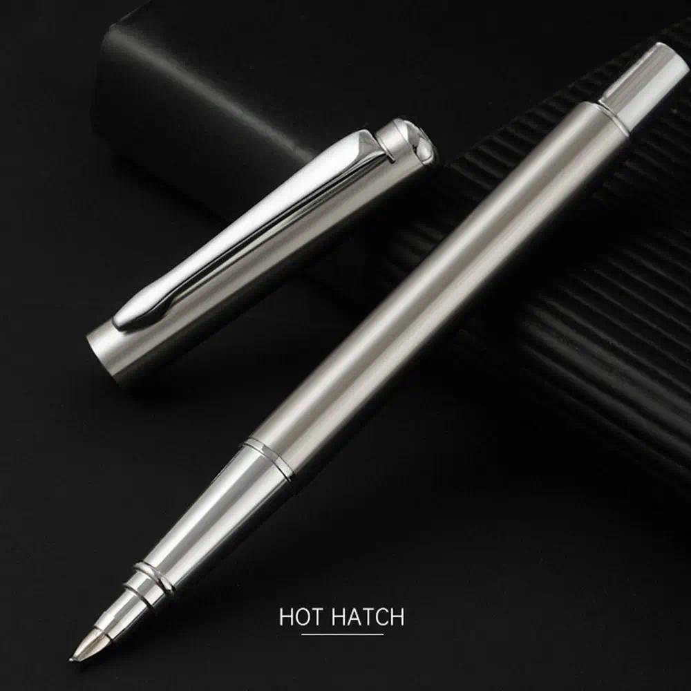 Durable Metal Fountain Pen 0.38/0.8/1.3mm Tip Curved Nib Calligraphy Pen Smooth Writing Writing Sign