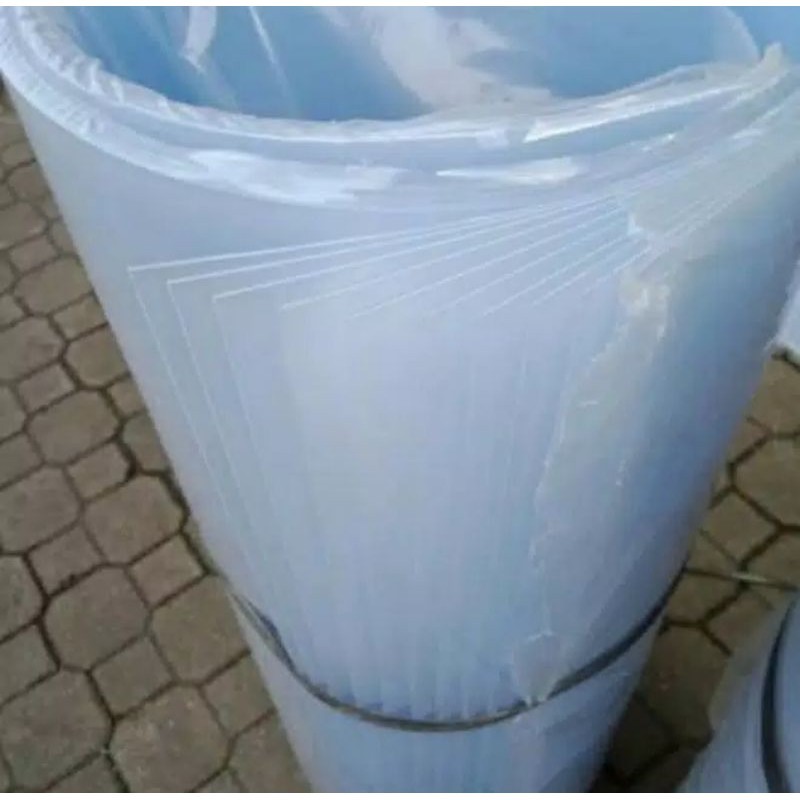 GANDISOP Mika Lembaran Bening Tebal 0,5mm / PVC Clear Sheet