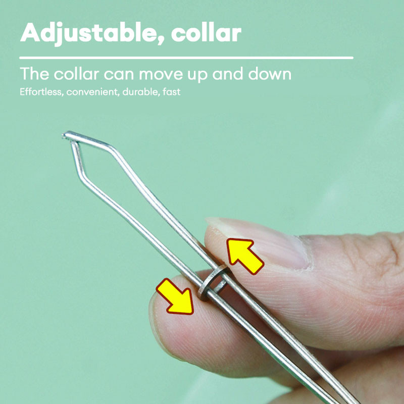 Klip Penjepit Pita Elastis Alat Penjepit Pita DIY Alat Penjepit Pita Pinggang Rumah