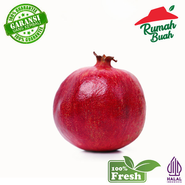 

BUAH DELIMA MERAH IMPORT SUPER JUMBO [RUMAH BUAH] BEST SELLER