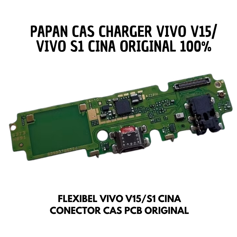 PAPAN CAS CHARGER VIVO V15/ VIVO S1 CINA ORIGINAL 100% FLEXIBEL VIVO V15/S1 CINA CONECTOR CAS PCB OR