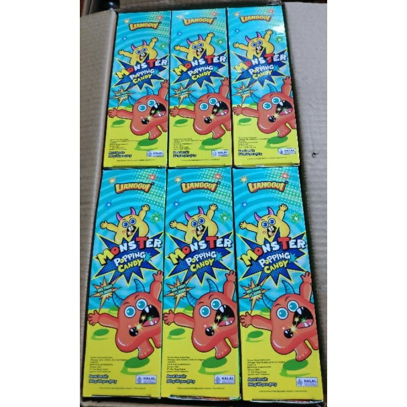 

LiangguI Monster Popping Candy ( isi 40 pcs @10gr )