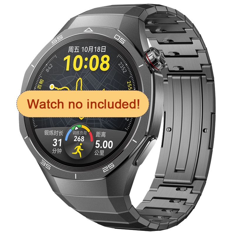 Original No Gaps Luxury Titanium Strap for Huawei Watch GT 5 Pro Metal Bracelet for Huawei Watch GT5