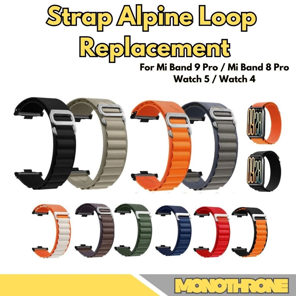 Strap Loop For Mi Band 9 Pro 8 Pro  Mi Band 9 Pro Smartband 9 Pro Smart Band 9 Pro Watch 5 4 Mi Band