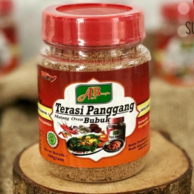 

HOT PRODUK TERASI BUBUK AB PANGGANG MATANG OVEN 100GRAM BELACAN TOBOALI BANGKA