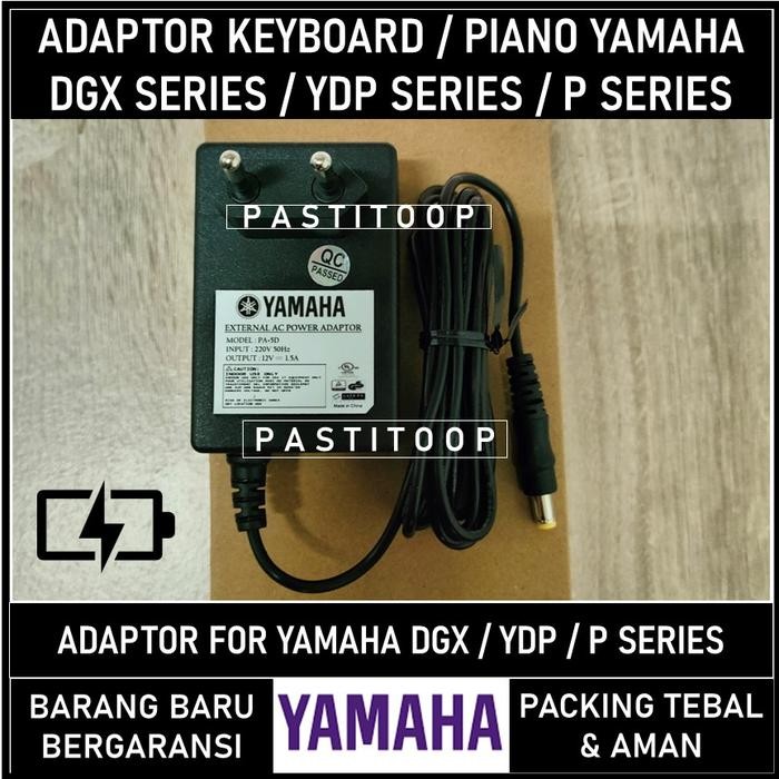 Adaptor PIANO YAMAHA DGX 660 DGX 650 DGX 640 DGX 630 DGX 620 DGX 530 DGX 520 DGX 230 baru