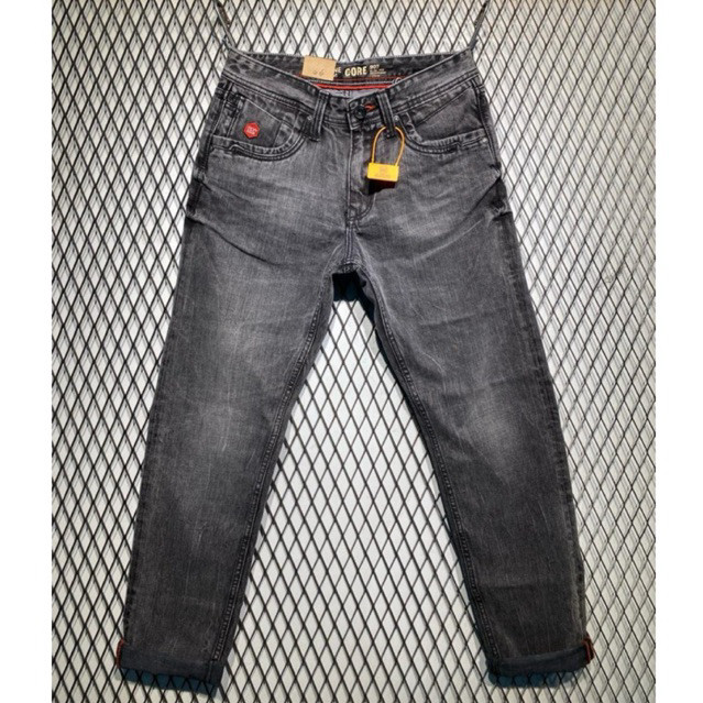 [DV LEVEL NINE] CelanaJeans Panjang Dv Level Nine original 100% /Celana Denim Pria Tidak karet