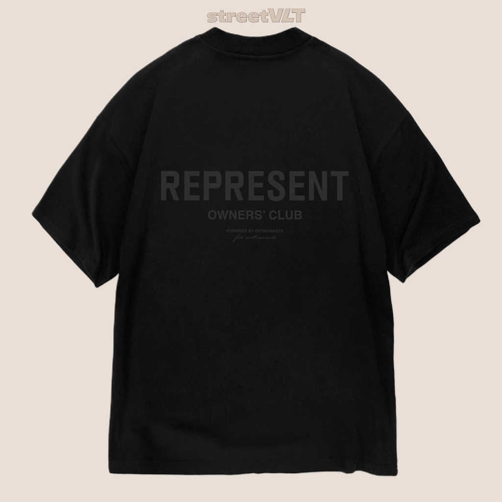 (COD) Represent UK Owners Club Black Matte Tee Original