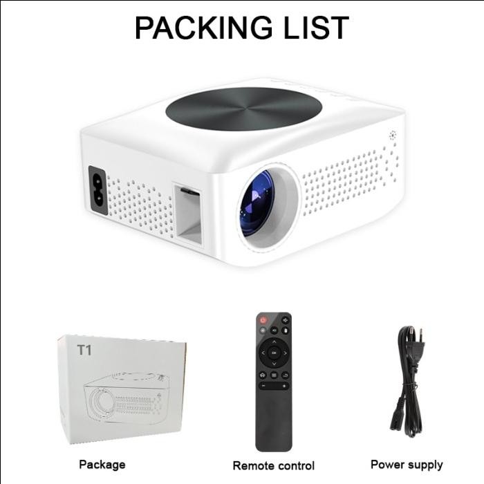 【NEW UPGRADE】 UPHOME Proyektor Android TV 1080P 9000 Lumen Smart Projector Android 13.0 Ram 2G Rom 1