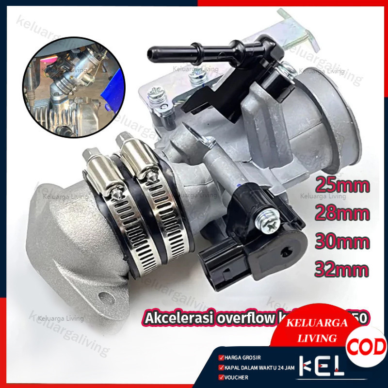 KARBURATOR TB CBR PNP WAVE 28MM 30MM 32MM SUPRA 125 FI INJEKSI KYZ KPH FULL SET INTAKE TPS COP INJEK