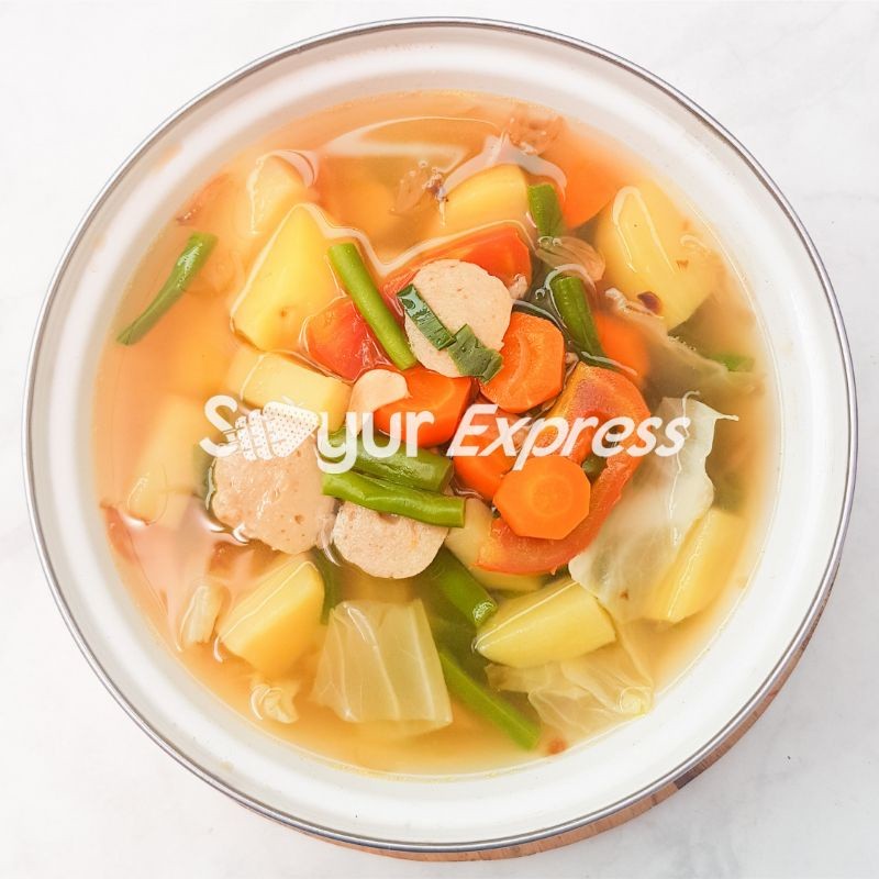 

KIRIM INSTAN Sayur Sop Matang 4-5 Porsi