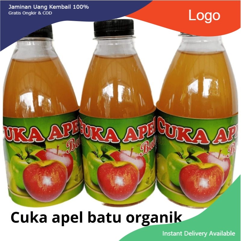 

Cuka Apel Batu Malang Apple cider vinegar organik