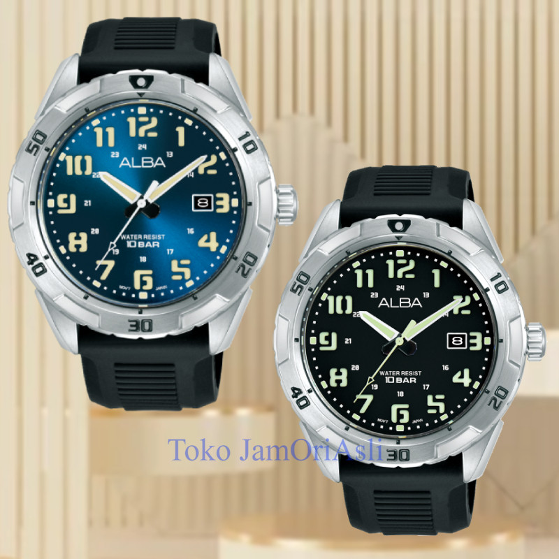 Promo Original Jam Tangan Pria ALBA AS9R87X1 AS9R85X1 AS9R  Garansi Resmi 1 Tahun